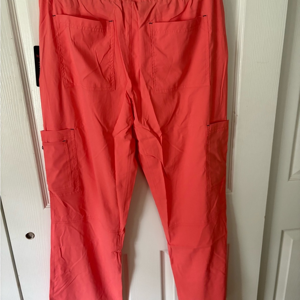 Koi Basics Coral Scrub  Pants with Drawstring